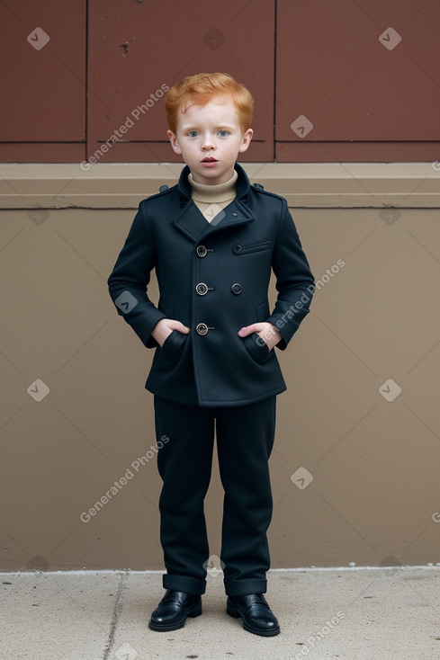 Dominican child boy with  ginger hair