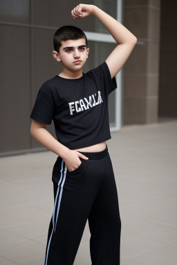 Azerbaijani teenager boy 