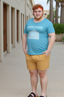 Greek young adult male with  ginger hair