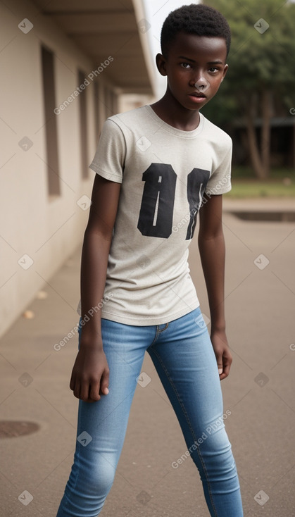 African teenager boy 