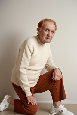 Turkish elderly male with  ginger hair