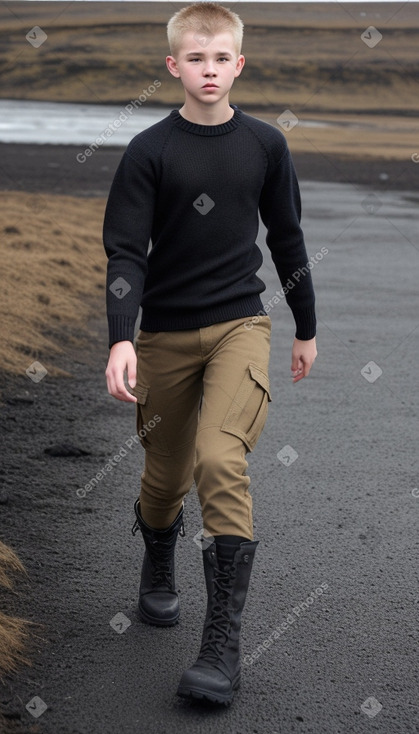 Icelandic teenager boy 