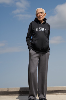 Nicaraguan elderly male with  black hair