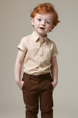 Australian infant boy with  ginger hair