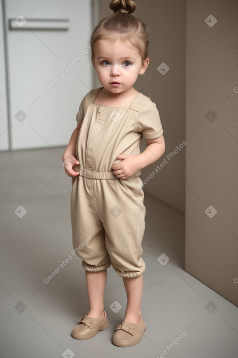 Slovenian infant boy with  brown hair