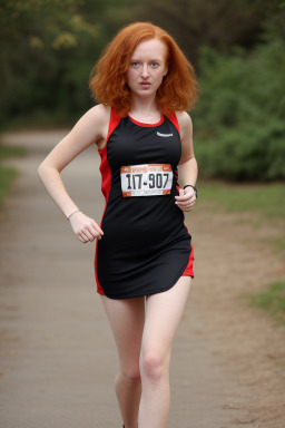 Kenyan adult female with  ginger hair