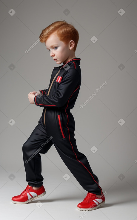 Croatian infant boy with  ginger hair