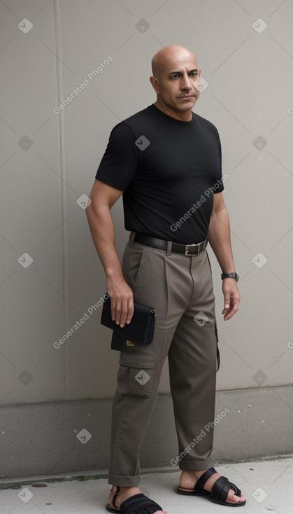 Venezuelan middle-aged male with  black hair