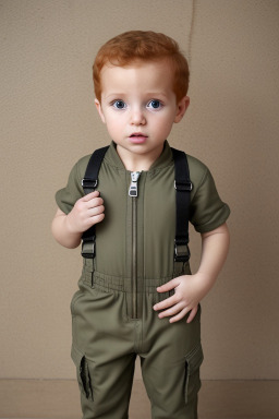 Algerian infant boy with  ginger hair