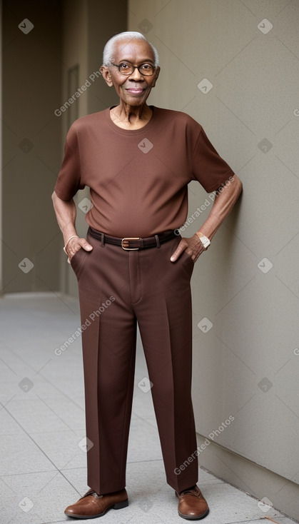 Elderly male with  ginger hair