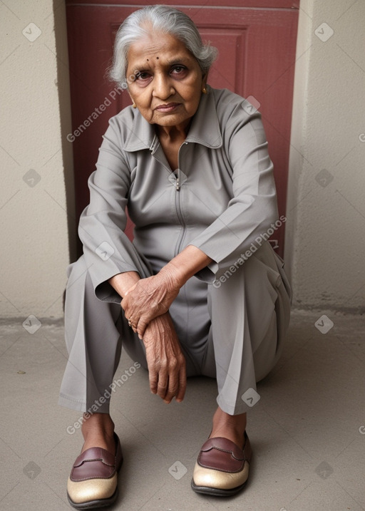 Indian elderly female 