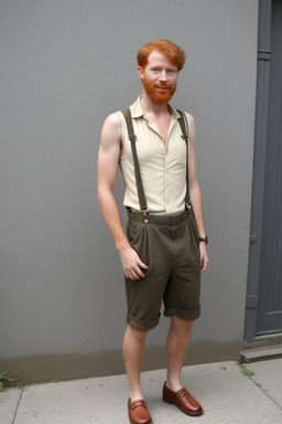 Colombian adult male with  ginger hair