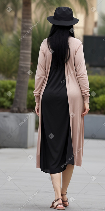 Israeli elderly female with  black hair