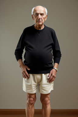 Uruguayan elderly male with  black hair