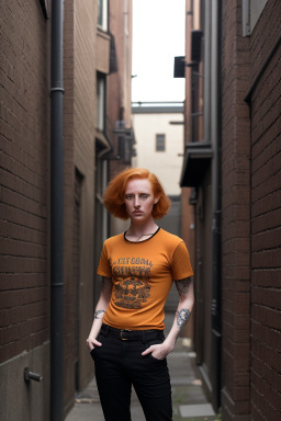 45 years non-binary with  ginger hair