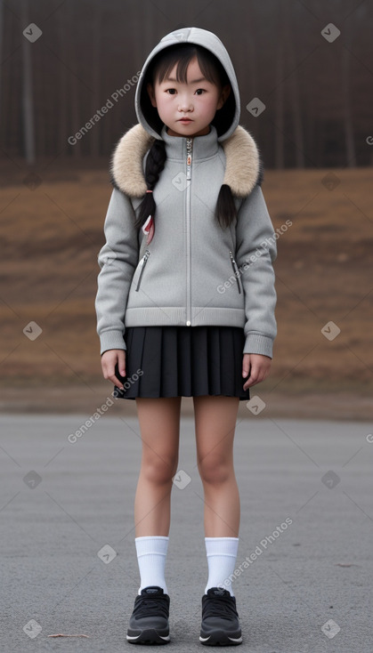 Mongolian child girl 