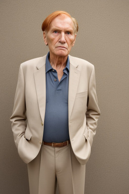 Peruvian elderly male with  ginger hair