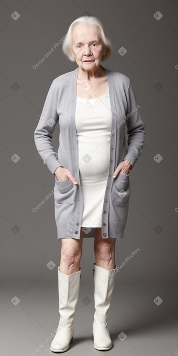 Caucasian elderly female 