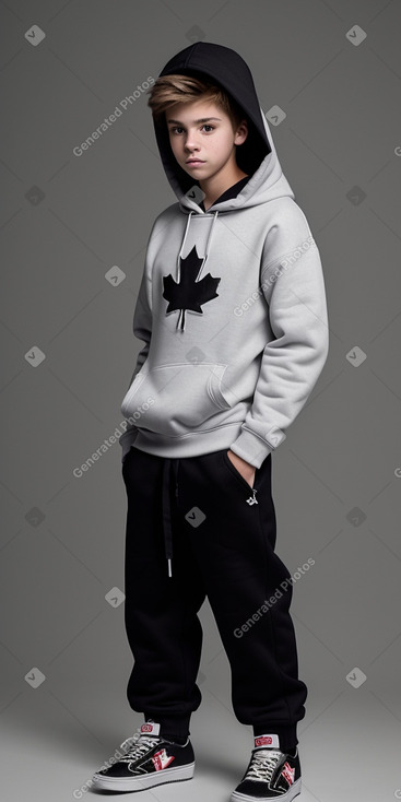 Canadian teenager boy 