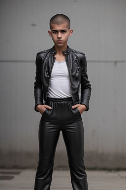 Venezuelan teenager boy with  black hair