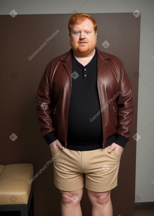 Qatari 45 years male with  ginger hair