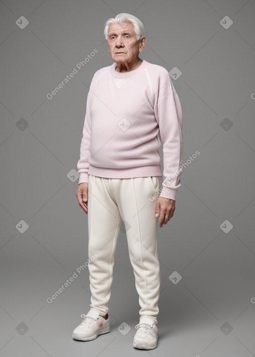 Paraguayan elderly male with  white hair