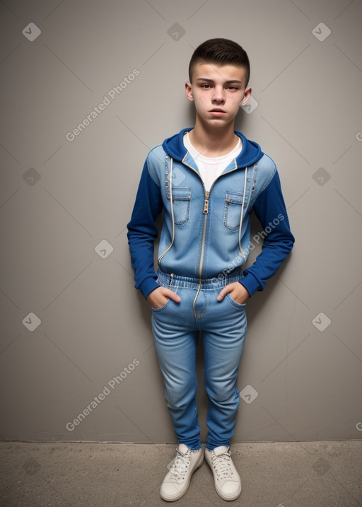 Romanian teenager boy 