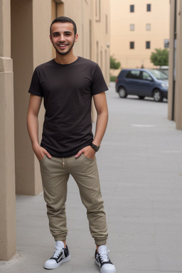 Algerian adult male with  brown hair