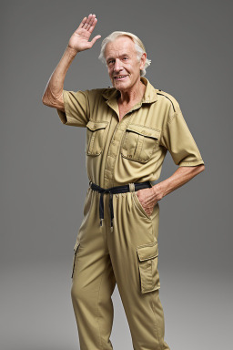 New zealand elderly male with  blonde hair