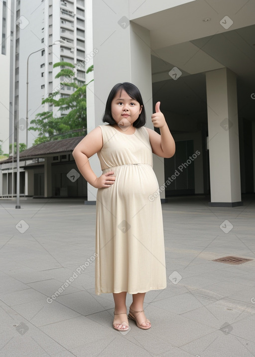 Singaporean child girl 