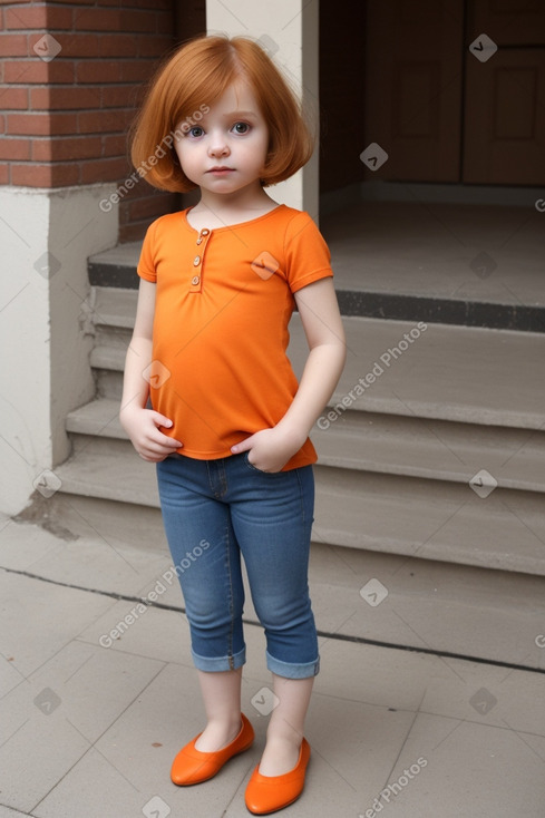 Georgian infant girl with  ginger hair