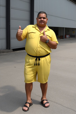 Honduran middle-aged male with  blonde hair