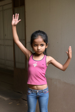 Nepalese child girl 