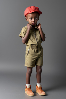 Somali child boy with  ginger hair