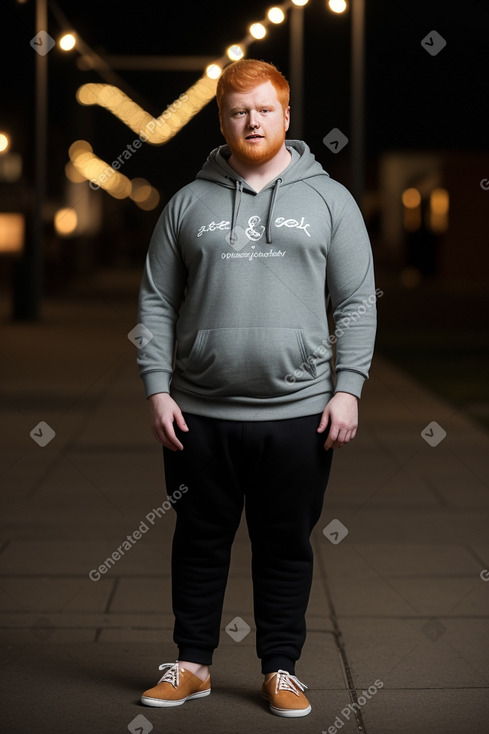 Georgian adult male with  ginger hair