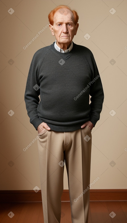 Paraguayan elderly male with  ginger hair