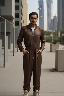 Saudi arabian adult male with  brown hair