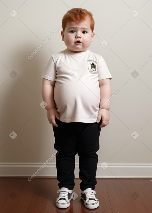 Portuguese infant boy with  ginger hair