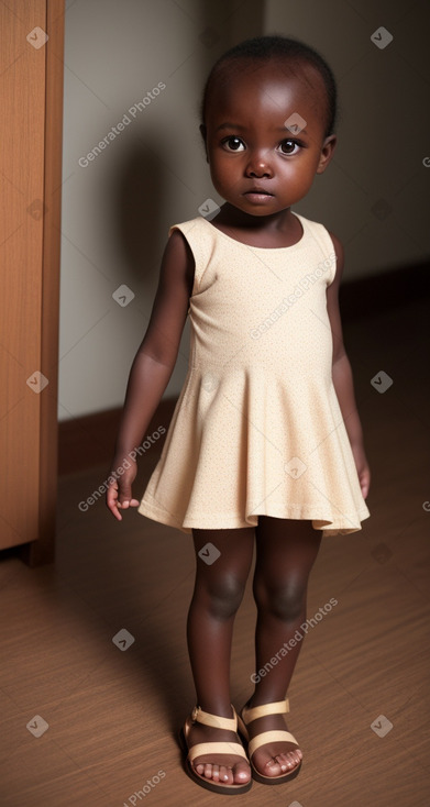 Ugandan infant girl 