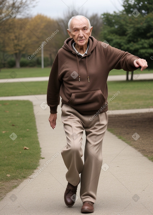 Croatian elderly male with  brown hair