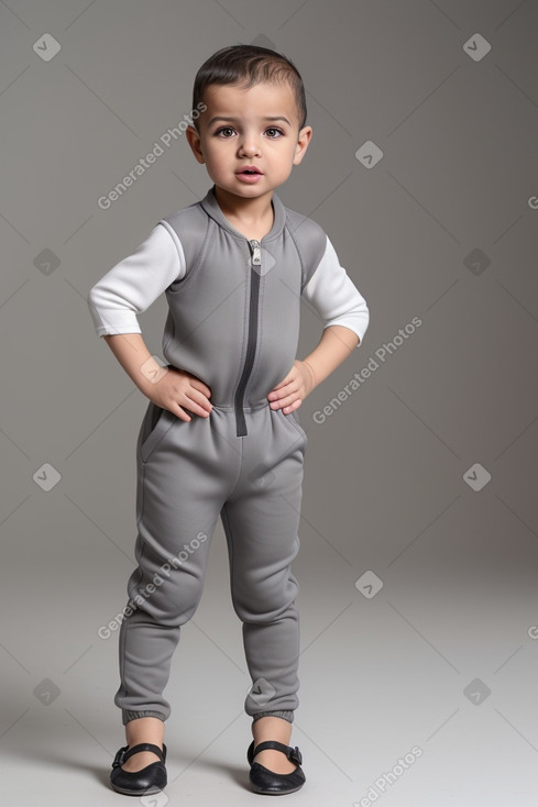 Algerian infant boy with  gray hair